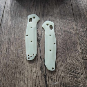 MINI Osborne 945 - Jade Natural G-10 Scales for Benchmade Mini Osborne 945 - Flytanium Gear