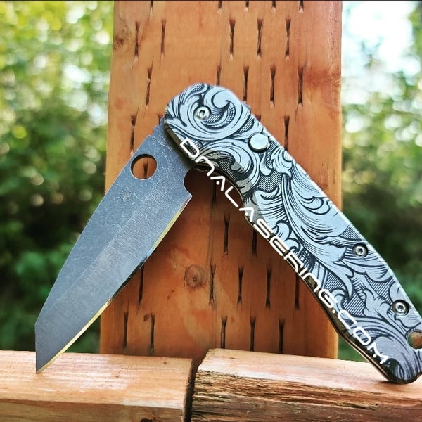 Spyderco Smock Scales Etsy