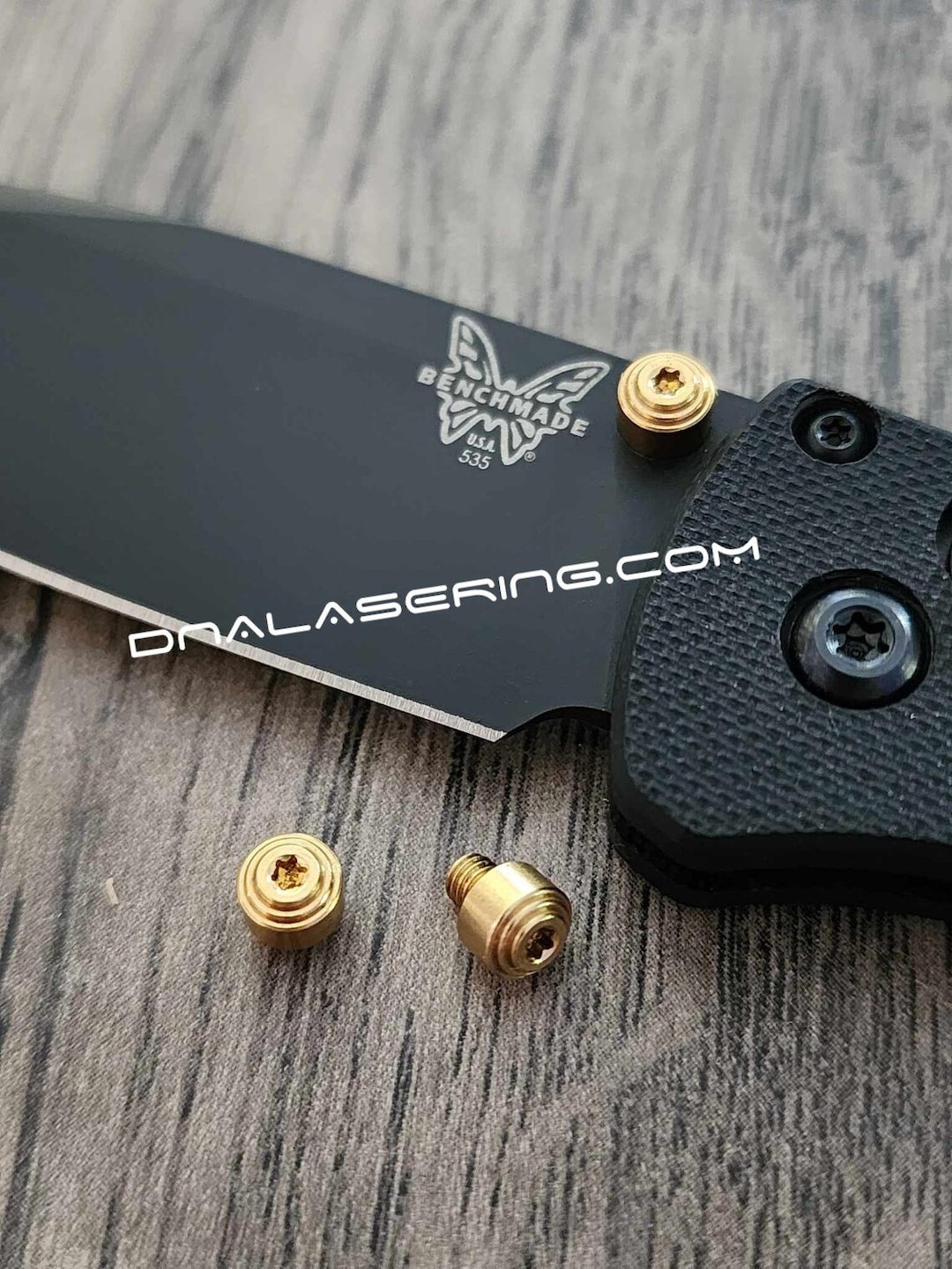 Benchmade Knives brass Thumbstud Kit - Bugout - 940 - 945 - Griptilian ...