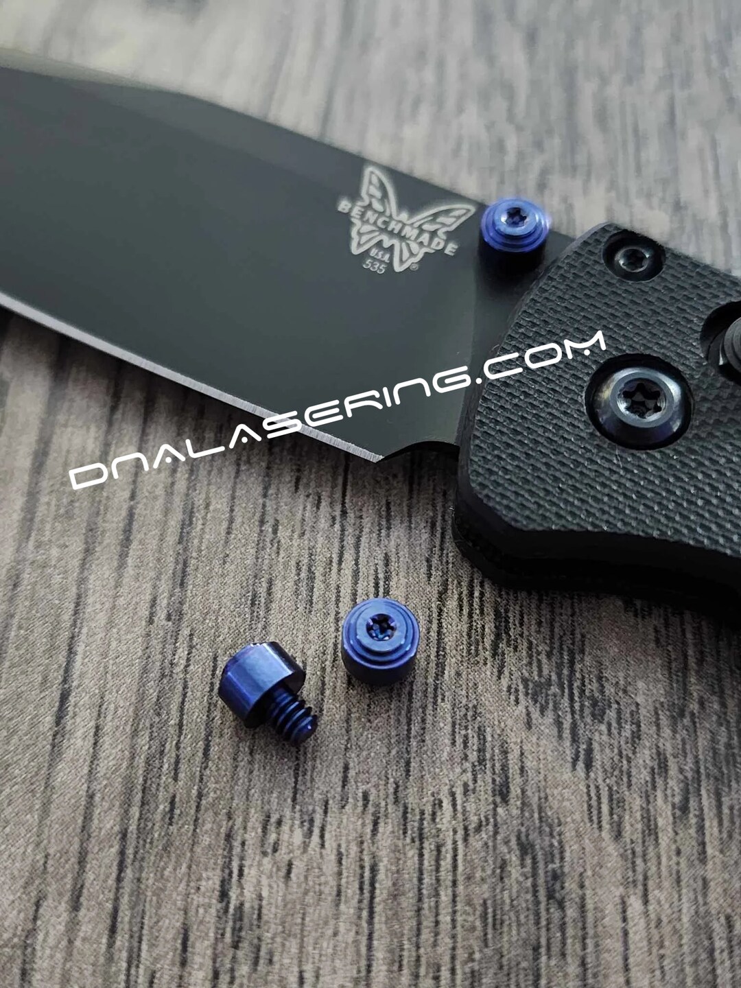 Benchmade Knives Blue Titanium Thumbstud Kit Bugout 940 945 Griptilian