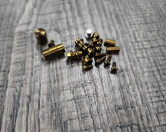 Smock Replacement Hardware Screw Set for Spyderco Smock Knife - Titanium - Bronze Anodized - Knife NOT included