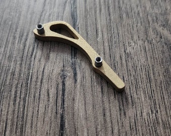 Benchmade Bugout 535 - Brass Backspacer - Flytanium Gear