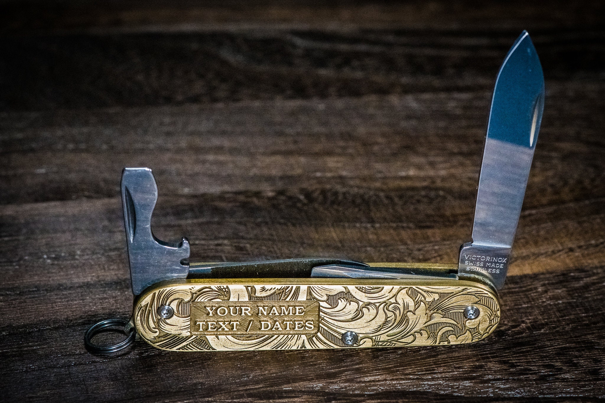 Victorinox Cadet - Customizable - NEW Relief Engraving Style