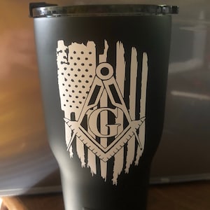 Masonic Flag Decal