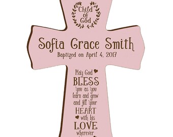 baby christening cross