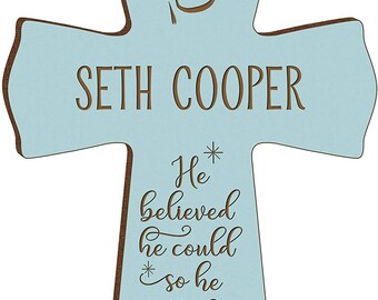 Personalized Graduation Gift for Girl | Gift for Graduate | Graduation Present Girl | Girl Graduation Gift | Class of 2020 | 4.5"x6"Cross