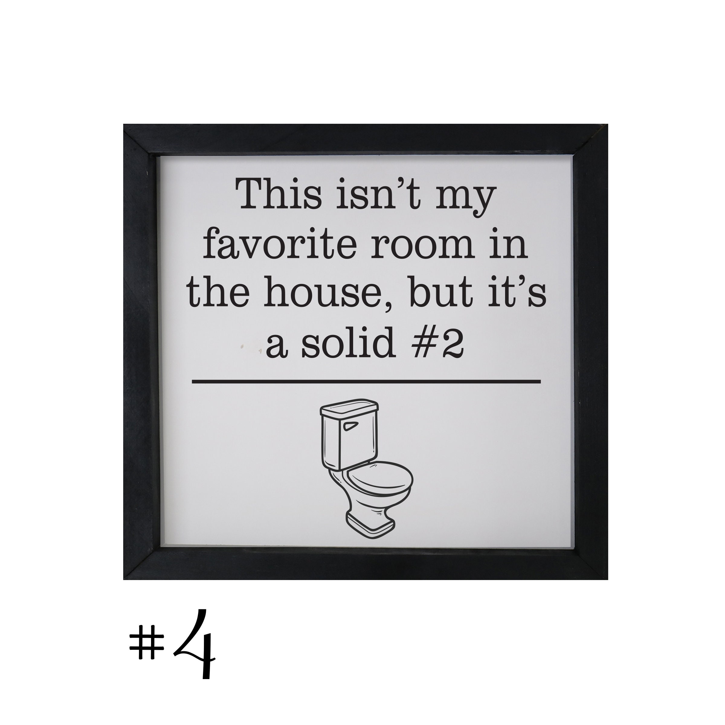 Funny Bathroom Sign Bathroom Decor Bathroom Wall Decor - Etsy