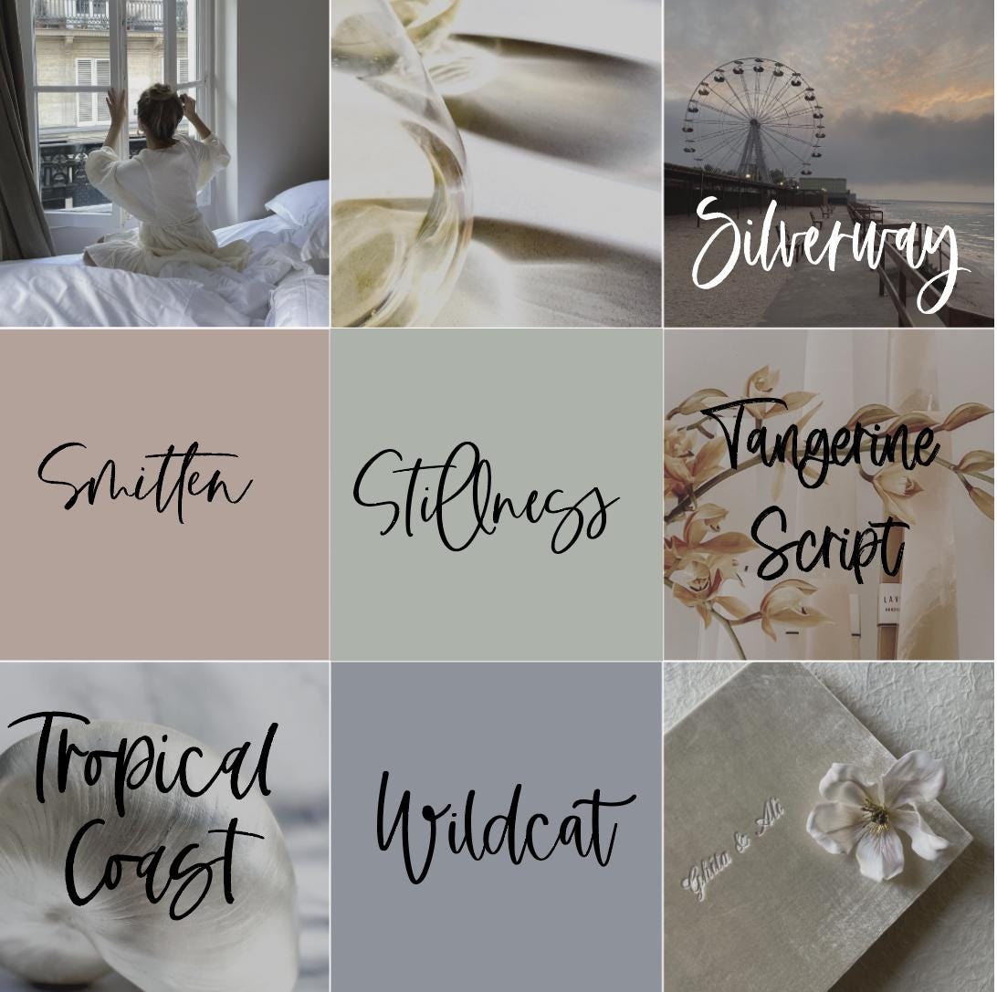 Wedding Font Bundle | Calligraphy Fonts | 24 Font Bundle | Cricuit ...