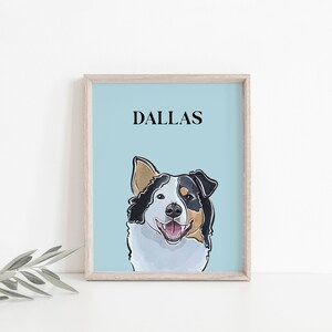 Pet Portrait Custom Cartoon | Portrait from Photo | Disney | Pet Cartoon | DIGITAL DOWNLOAD | Dog Cartoon | Gifts | Personalized Portrait