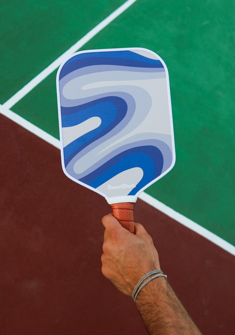 Pickleball Paddles Set of 2 | Carbon Fiber Face | Thermoformed | Paddles for Couples bild 7