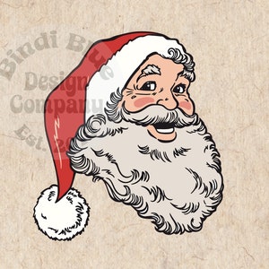 Retro Santa Png | Retro Christmas Png | Vintage Santa Png | Vintage Christmas Png | Christmas Digital Download | Christmas Sublimation File