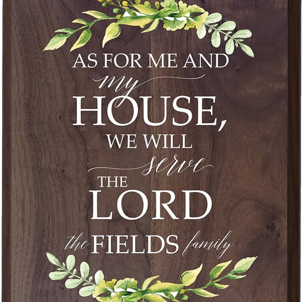 As for Me and My House - Etsy