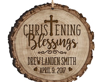 Personalized Christening Gift | Christening Gift |  Custom Christening Gifts Custom Engraved  Decoration