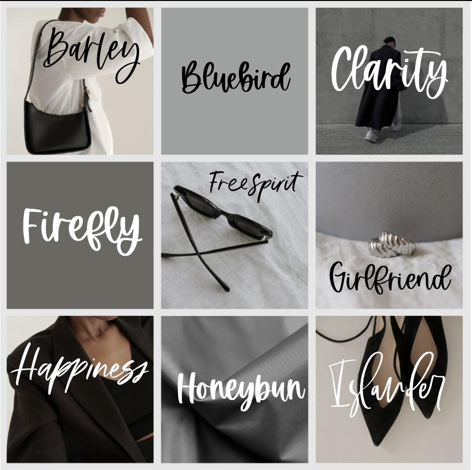 Wedding Font Bundle | Calligraphy Fonts | 24 Font Bundle | Cricuit ...