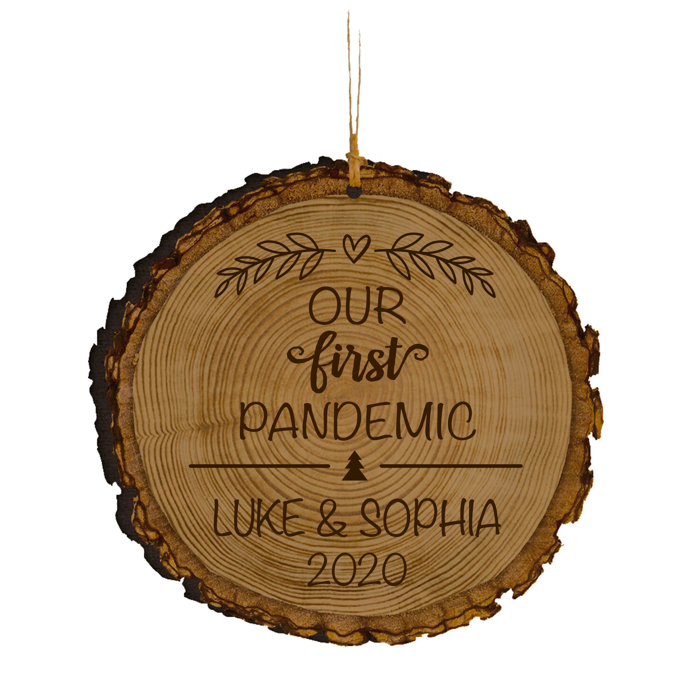 Our First Pandemic Ornament Personalized Ornament Gift Covid Ornament…