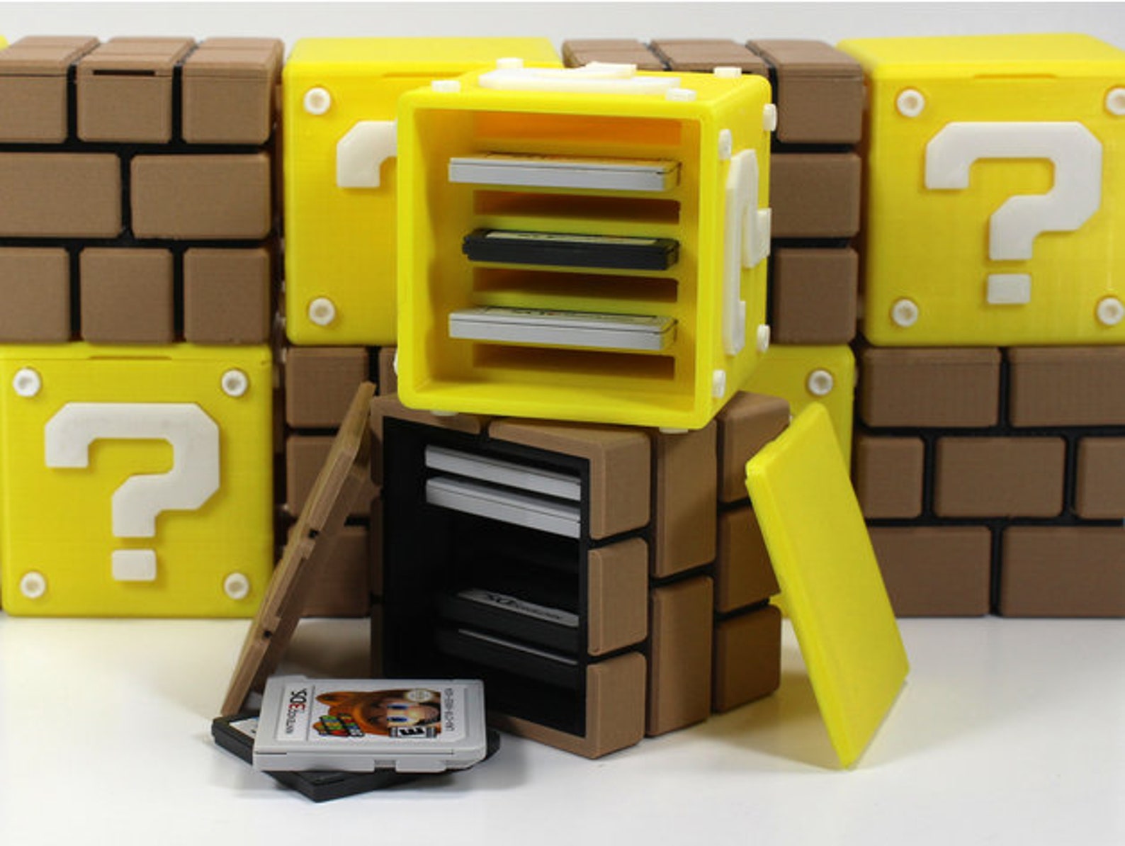 Nintendo 3DS Game Case Mario Video Games Super Mario Etsy