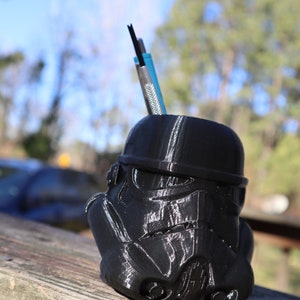 Stormtrooper Pen Holder | Pencil Holder | Star Wars | Gift for Him | Gift for Her |  Office Gift | Desk Gift | School | Darth Vader | Desk
