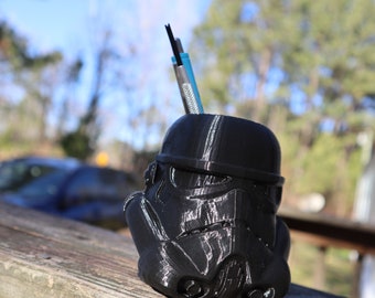 Stormtrooper Pen Holder | Pencil Holder | Star Wars | Gift for Him | Gift for Her |  Office Gift | Desk Gift | School | Darth Vader | Desk