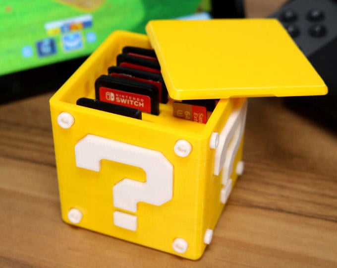 Nintendo switch game case 3d print deals