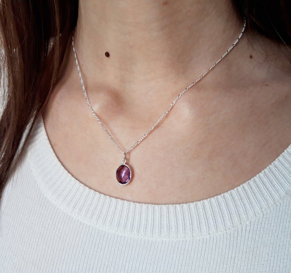 Nieve De Cuarzo Y Piedras Preciosas De 20 Mm Potente Redonda Colgante Collar De La Joyería De Moda