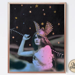 Goddess Warrior - Art Print- Mystical - Tarot - Esoteric