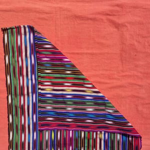 Tortilla Wrap, Bread Cloth, Handwoven, Thick Weight, Guatemala (Item T24-R)