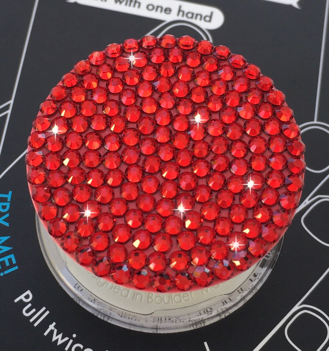 MADE TO ORDER Swarovski Light Siam Flat Back Rhinestone White Etsy