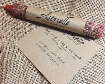 Lust Incense Spell Candle, Spell Candles, Ritual Candles, Witch, Witchcraft Supplies, Witchy Gifts, Witchy Decor, Gifts for Witches