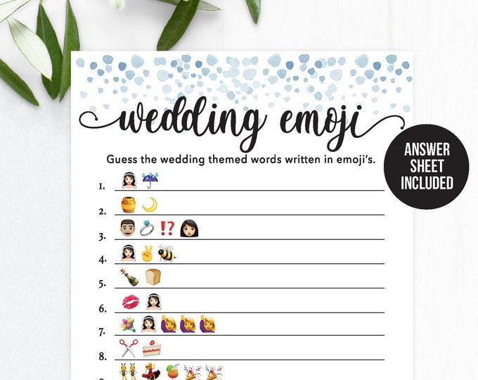 Wedding Shower Emoji Pictionary Emoji Pictionary Game Bridal Emoji Game Il 680x540.4467359631 P81i