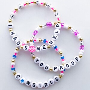 Morgan Wallen Inspired Bracelets I’m Still The Problem Tour Morgan Wallen Concert Bracelets Beaded Bracelets Wallen Bracelet Morgan Wallen Bild 7