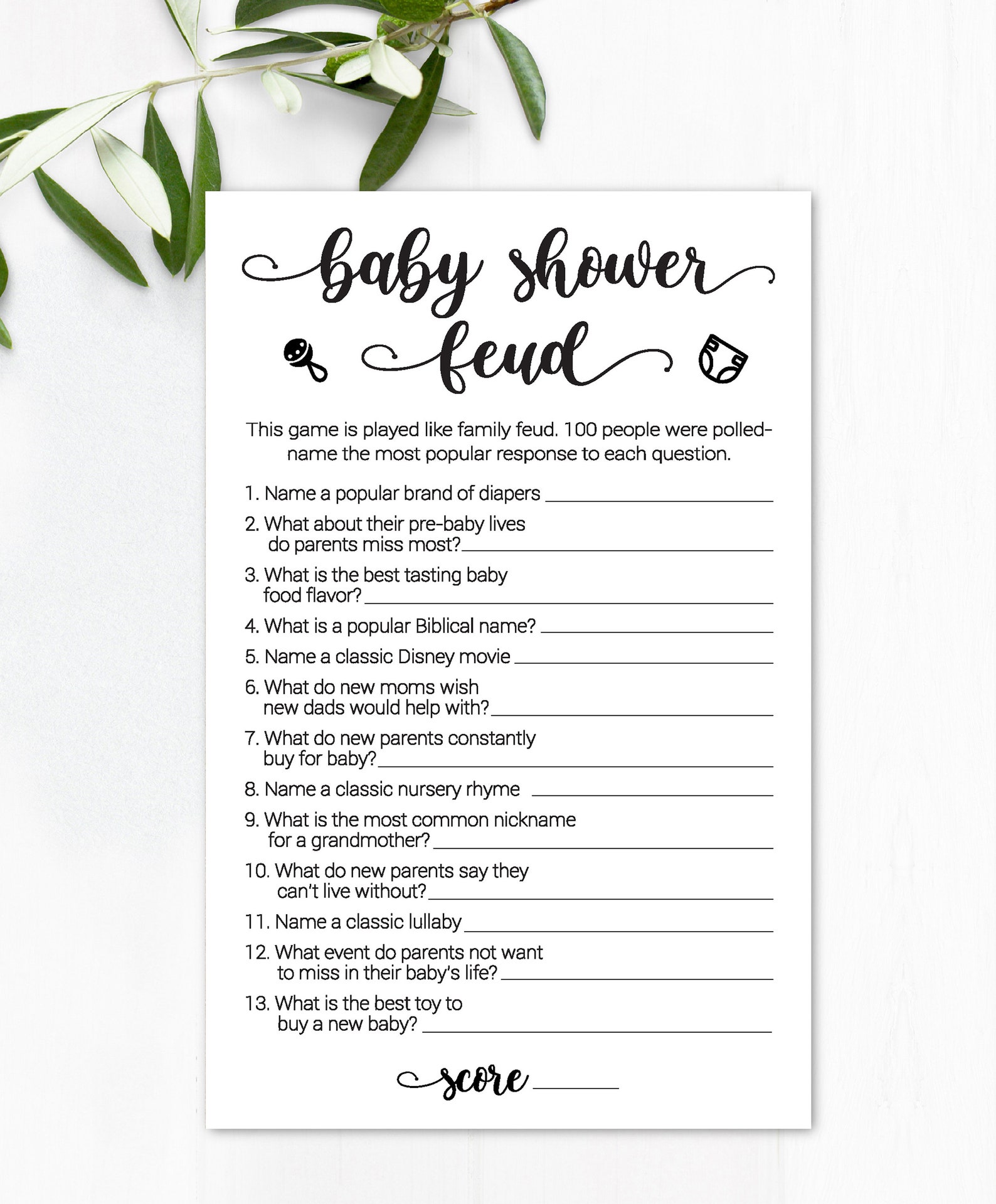 what do moms baby shower family feud what do moms baby shower family feud