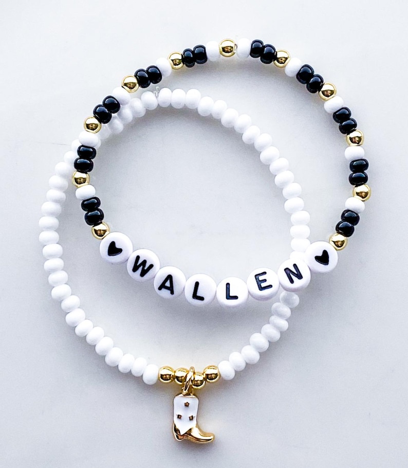 Morgan Wallen Inspired Bracelets I’m Still The Problem Tour Morgan Wallen Concert Bracelets Beaded Bracelets Wallen Bracelet Morgan Wallen Bild 3