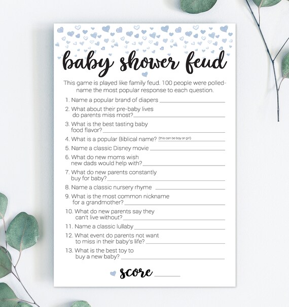 baby shower family feud questions baby shower family feud questions