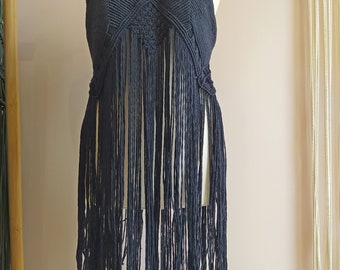 Macrame dress, festival dress