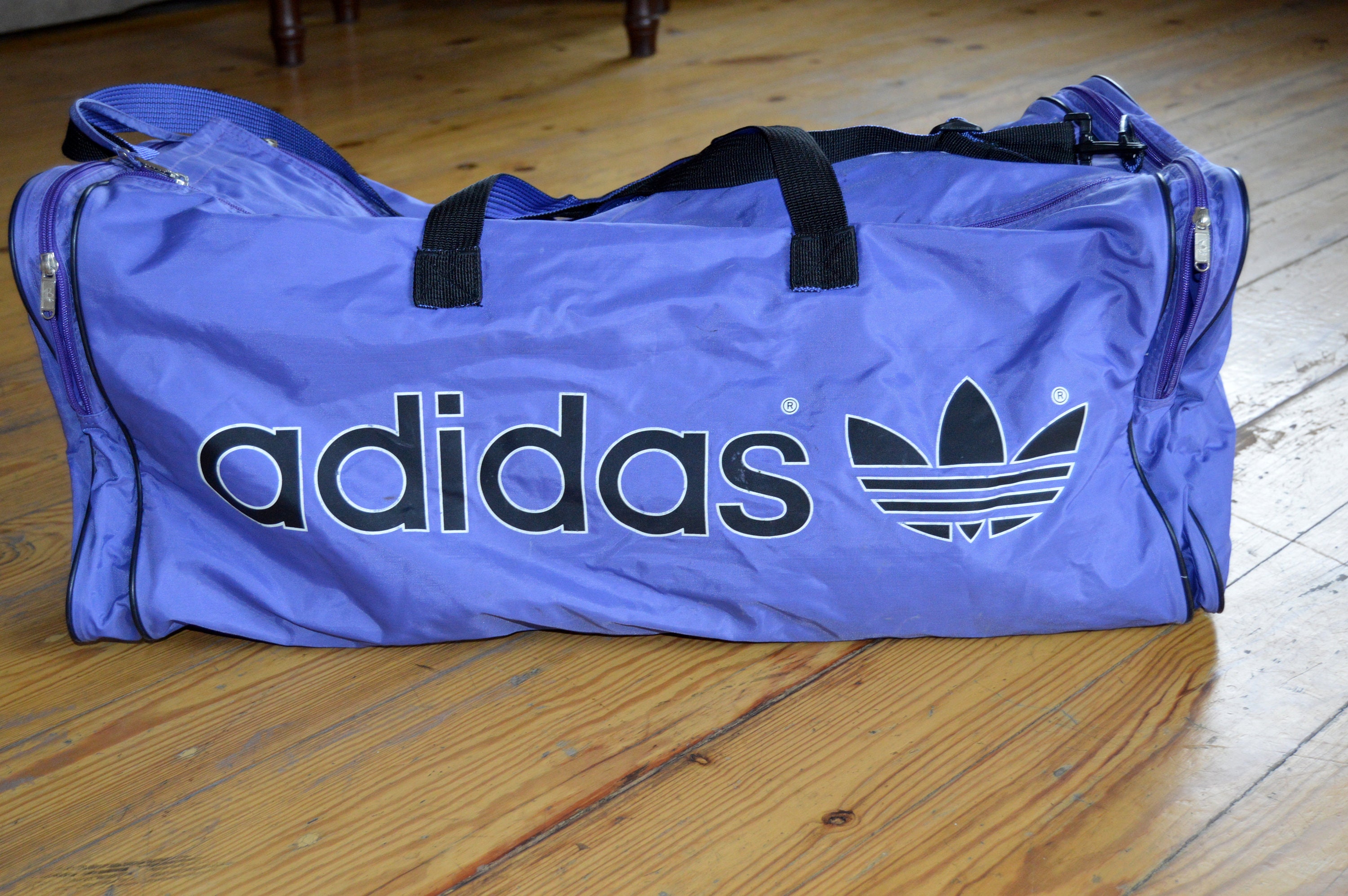 Vintage 80s ADIDAS Sport Bag Large Adidas Bag Duffel Gym Bag Hipster Bag  Light Blue ADIDAS Sport Bag - Etsy
