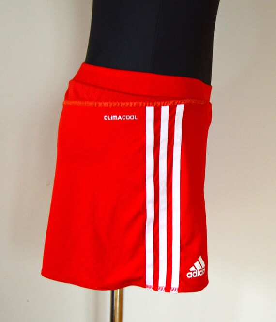 adidas skirt red