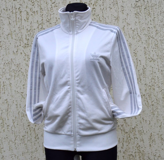 white adidas jumpsuit