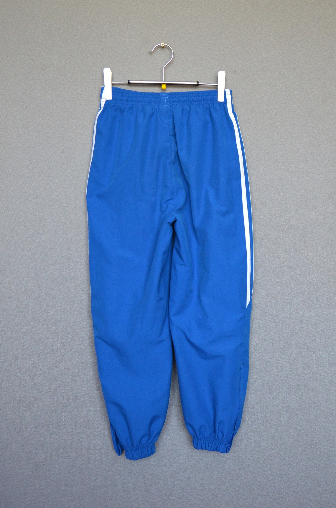 Vintage Adidas Blue Track Pants Adidas Youth Pants Kids Blue Etsy