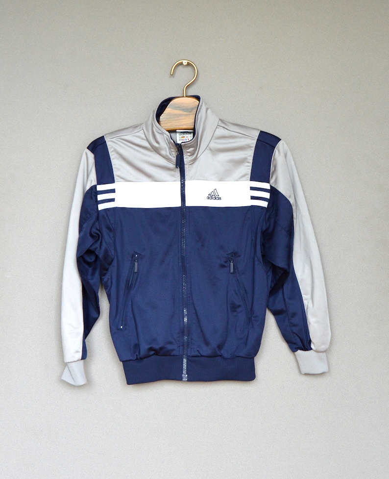 Adidas blau Sport Jacke Vintage Adidas Windbreaker Adidas Adidas blau Sport Jacke Vintage Adidas Windbreaker Adidas