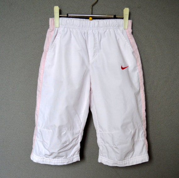 pink nike windbreaker pants