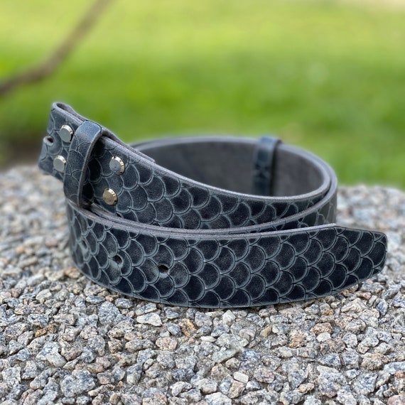 Ceinture en cuir sans boucle sangle de rechange ceinture sans boucle large ceinture en cuir 2 5 cm a 5 cm ceinture pour homme ceinture personnalisee Etsy France