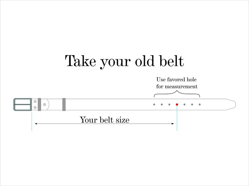 Personalized Leather Belt Without Buckle 15 1 1/2 Etsy