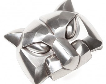 Belt Buckle Cat 1 1/2&quot; 40мм 4cm Belt Silver Buckle Center Bar Buckle for Men Belt Cast buckle, Buckles Women Belt Buckles Cast buckle