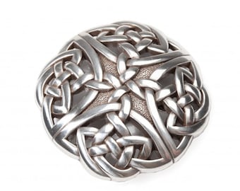 Belt Buckle Celtic 1 1/2&quot; 40мм 4cm Belt Silver Color Buckle Center Bar Buckle for Men Belt Cast buckle, Buckles Belt Buckles Cast buckle