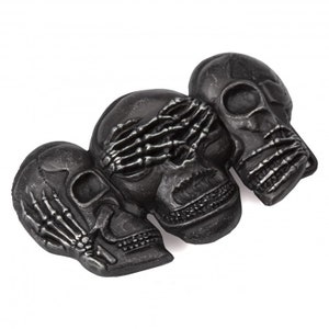 Belt Buckle Skulls 1 1/2&quot; 40мм 4cm Belt Silver Buckle Fishing for Men Belt Cast buckle, Buckles Women Belt Buckles Cast buckle