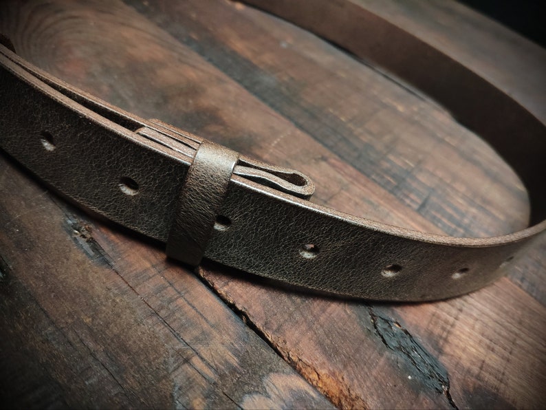 Personalized Leather Belt Without Buckle Replacement Strip Etsy Australia
