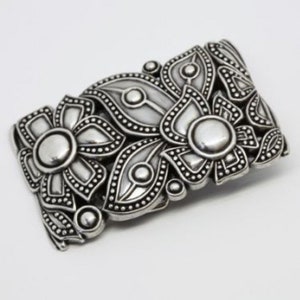 Belt Buckle Flowers 1 1/2&quot; 40мм 4cm Belt Silver Buckle Fishing for Men Belt Cast buckle, Buckles Women Belt Buckles Cast buckle
