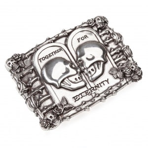 Belt Buckle Skull 1 1/2&quot; 40мм 4cm Belt Silver Buckle Fishing for Men Belt Cast buckle, Buckles Women Belt Buckles Cast buckle
