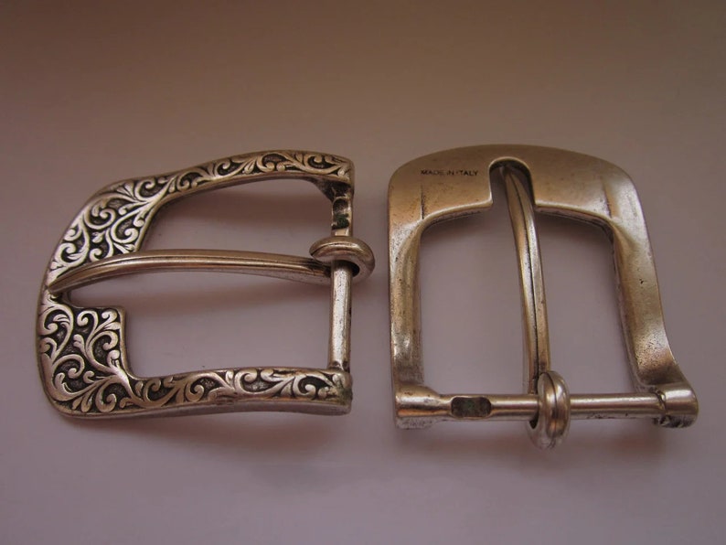 Buckle 1 12 37\u043c\u043c Belt Silver Buckle Center Bar Buckle for Men Belt Cast buckleBuckles Women Belt Buckles Cast buckle