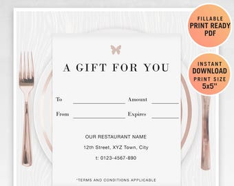 restaurant etsy